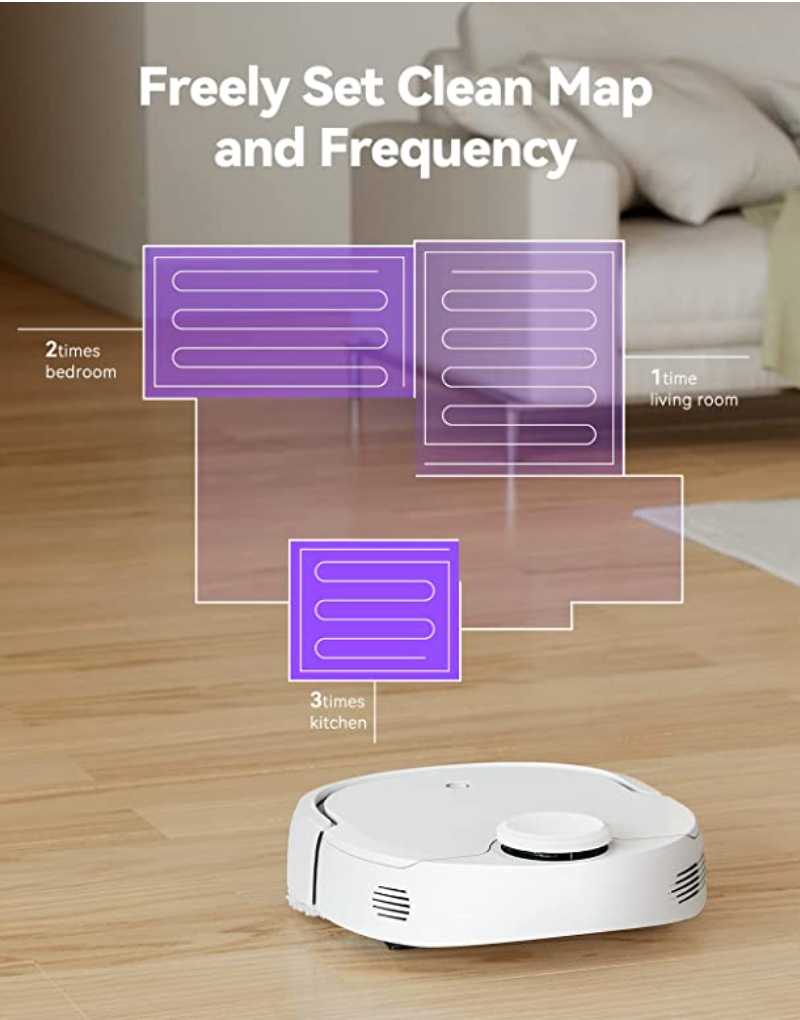Robot Aspirador T10   4 en 1 y fregona con